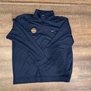 Nike Basketball Hall of Fame Navy Blue Men's Quarter Zip XL